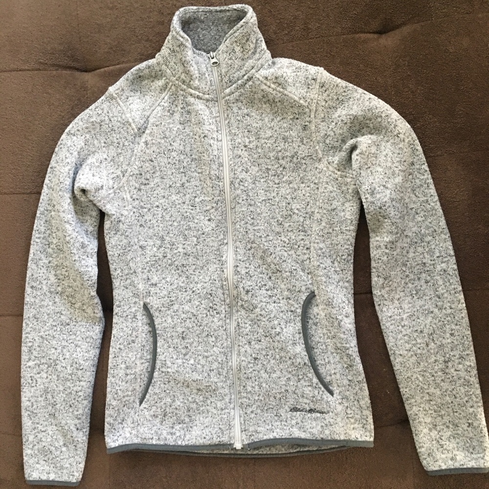 Eddie Bauer ‘Radiator Fleece’ Full-Zip Mock-Neck